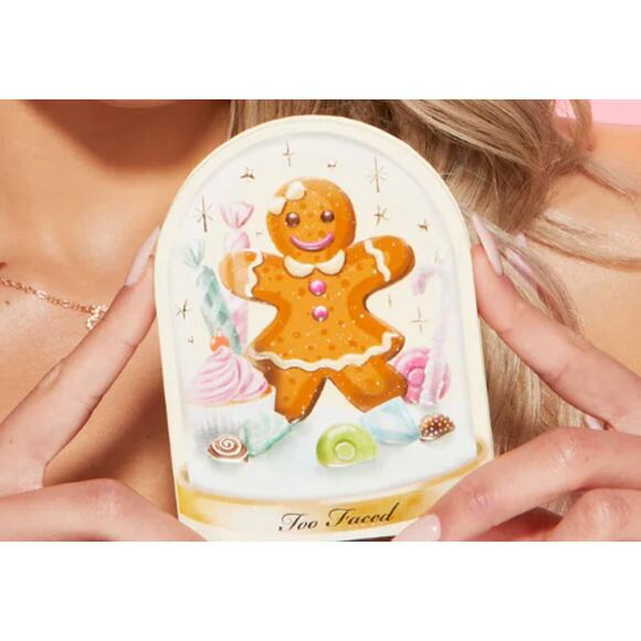 Too Faced Let It Snow Globes GINGERBREAD Palette / New no box - Picture 2 of 5